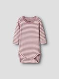 Product image thumbnail - LONG SLEEVED ROMPER, Lotus | 1