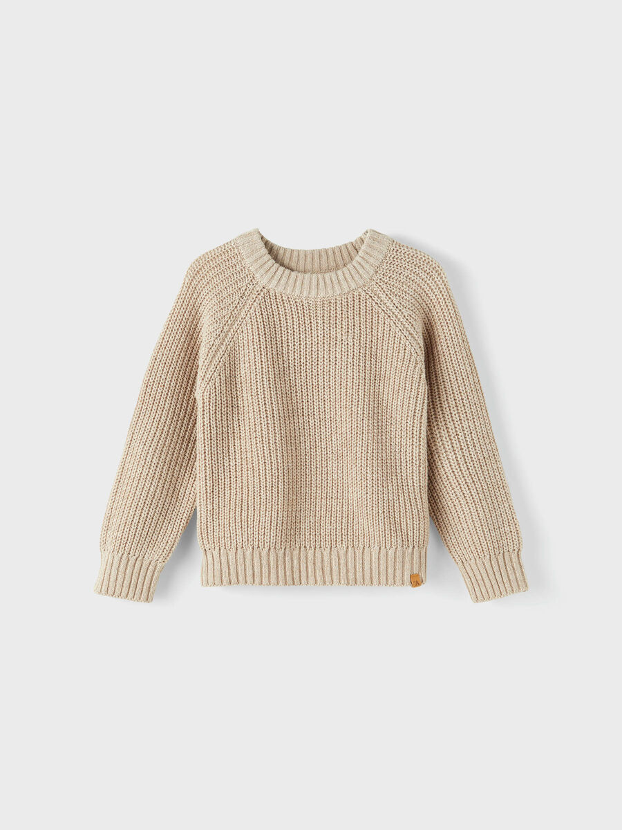 Name it RIB KNITTED PULLOVER, Humus, highres - 13207861_Humus_963073_003.jpg