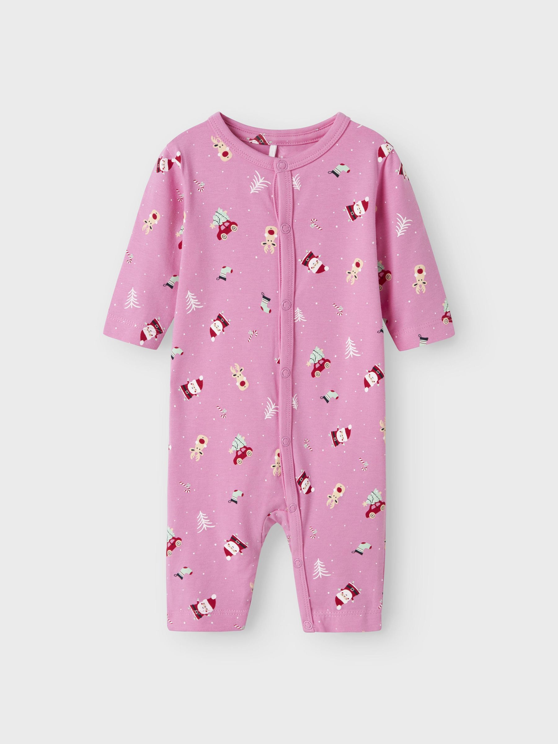 KERST PYJAMA Baby Roze NAME IT Nederland