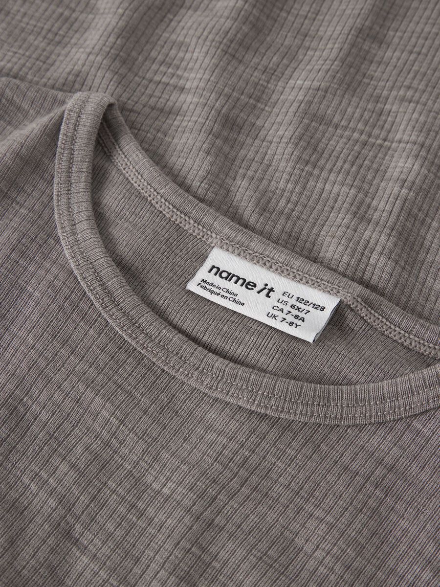 Carousel image 3 MERINO WOOL T-SHIRT, Satellite