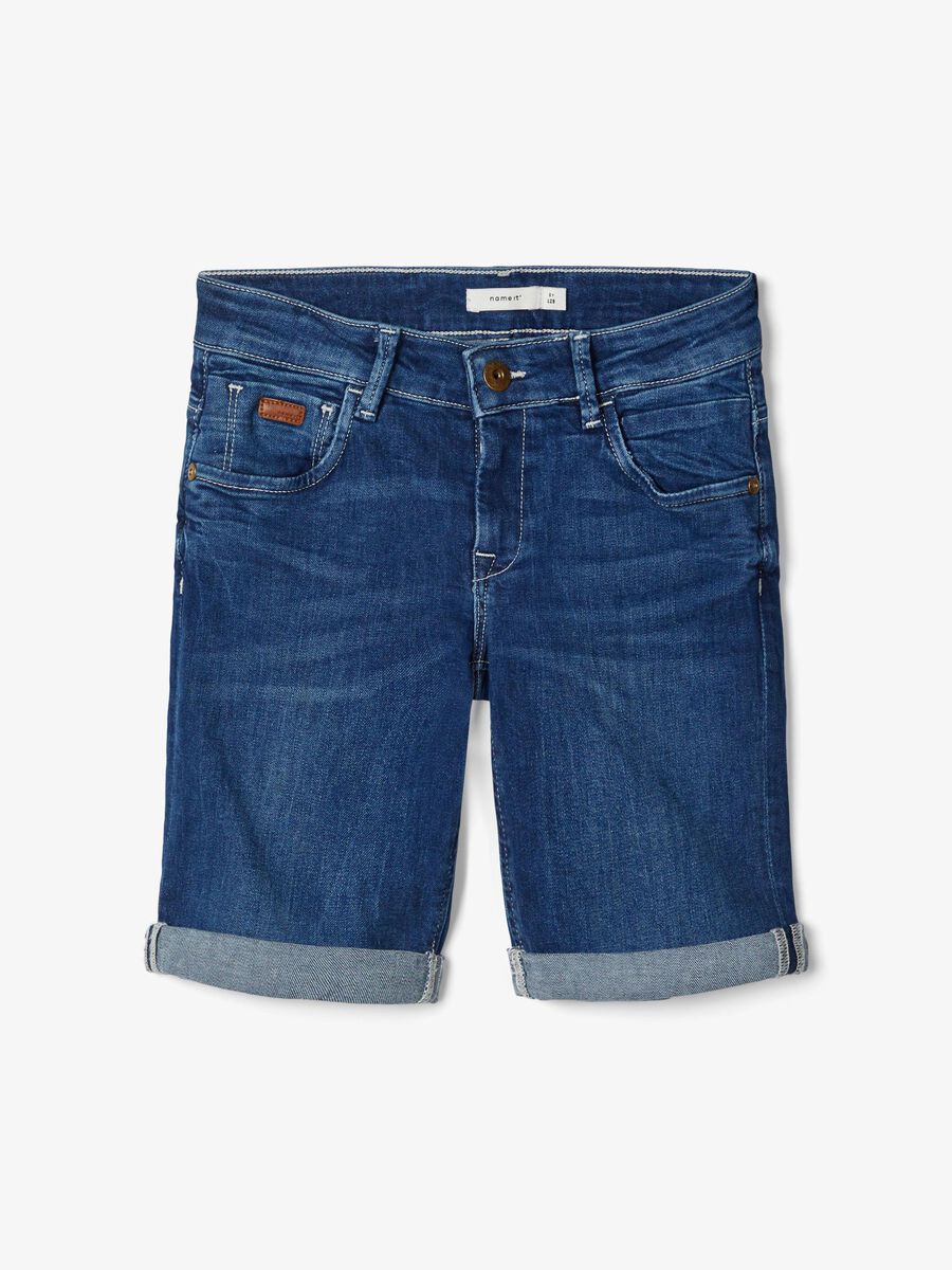 Name it REGULAR FIT LANGE DENIMSHORTS, Dark Blue Denim, highres - 13174622_DarkBlueDenim_003.jpg