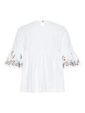 Name it FLORAL EMBROIDERED COTTON T-SHIRT, Bright White, highres - 13165571_BrightWhite_002.jpg