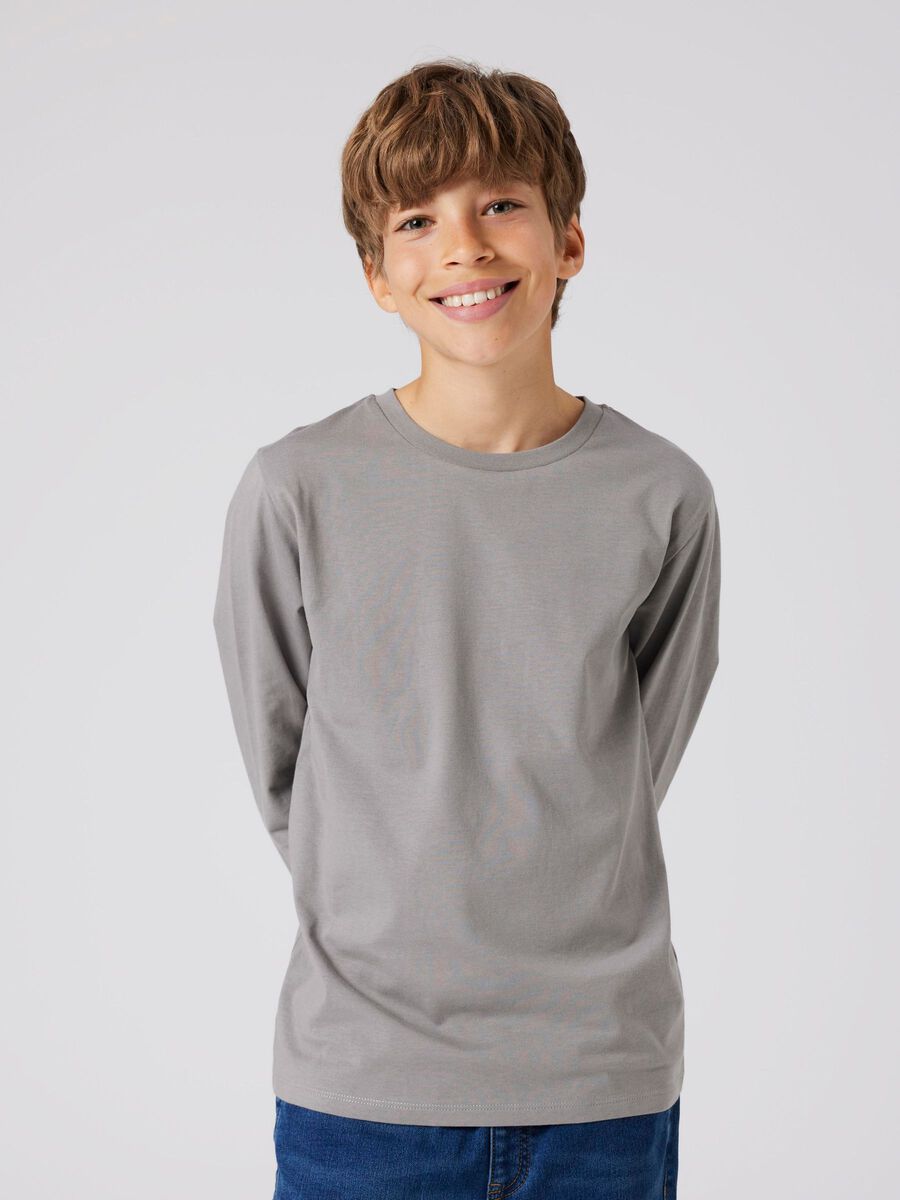 Product carousel image 1 3 PACK LONG SLEEVED T-SHIRT, Asphalt