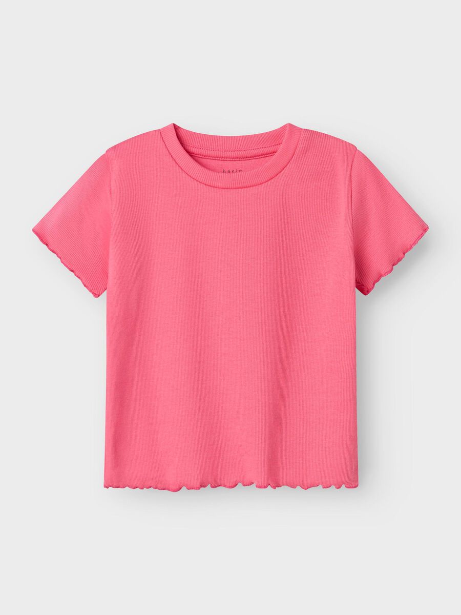 name it SLIM FIT T-SHIRT, Carmine Rose, highres - 13228166_CarmineRose_003.jpg