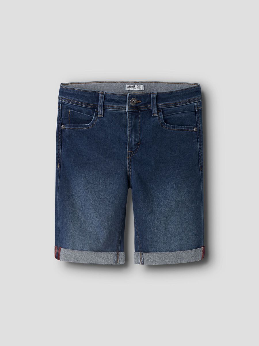 Carousel image - SHORTS, Medium Blue Denim | 1