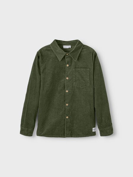 Name it FLØJL OVERSHIRT, Rifle Green, highres - 13220988_RifleGreen_003.jpg