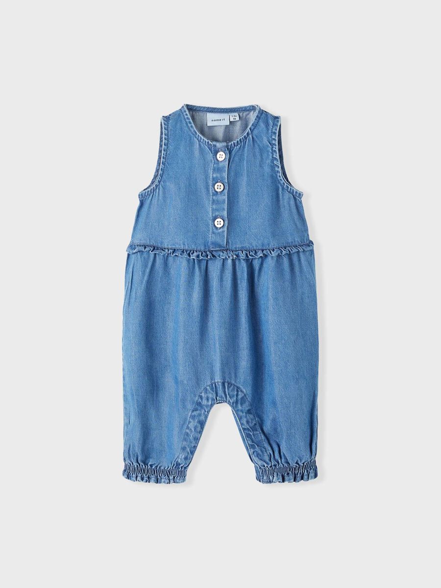 name it KURZÄRMELIGER JEANS OVERALL, Medium Blue Denim, highres - 13204542_MediumBlueDenim_003.jpg