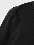 name it PUFF SLEEVES SWEATSHIRT, Black, highres - 13194100_Black_005.jpg