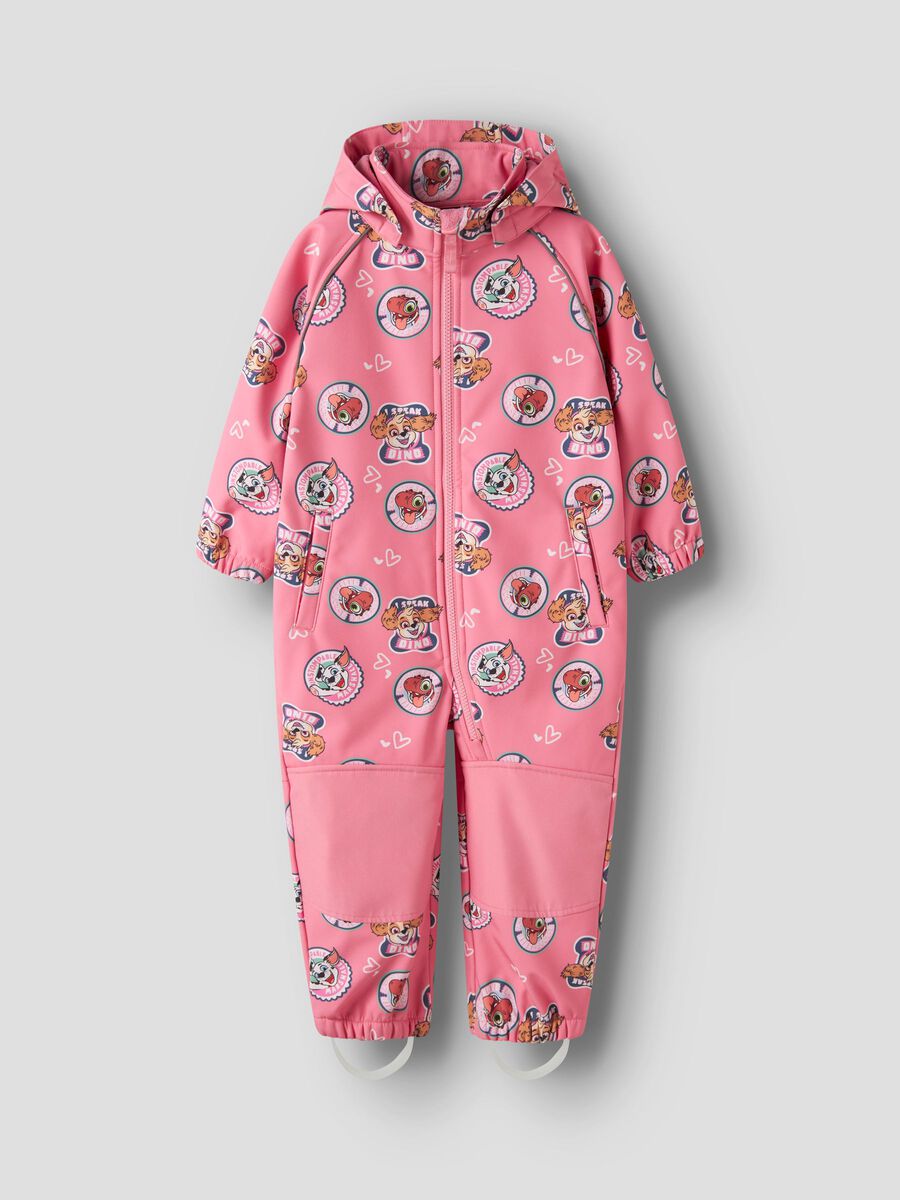 Product carousel image 1 ALFA08 PAW PATROL SOFTSHELL SUIT, Flowering Ginger