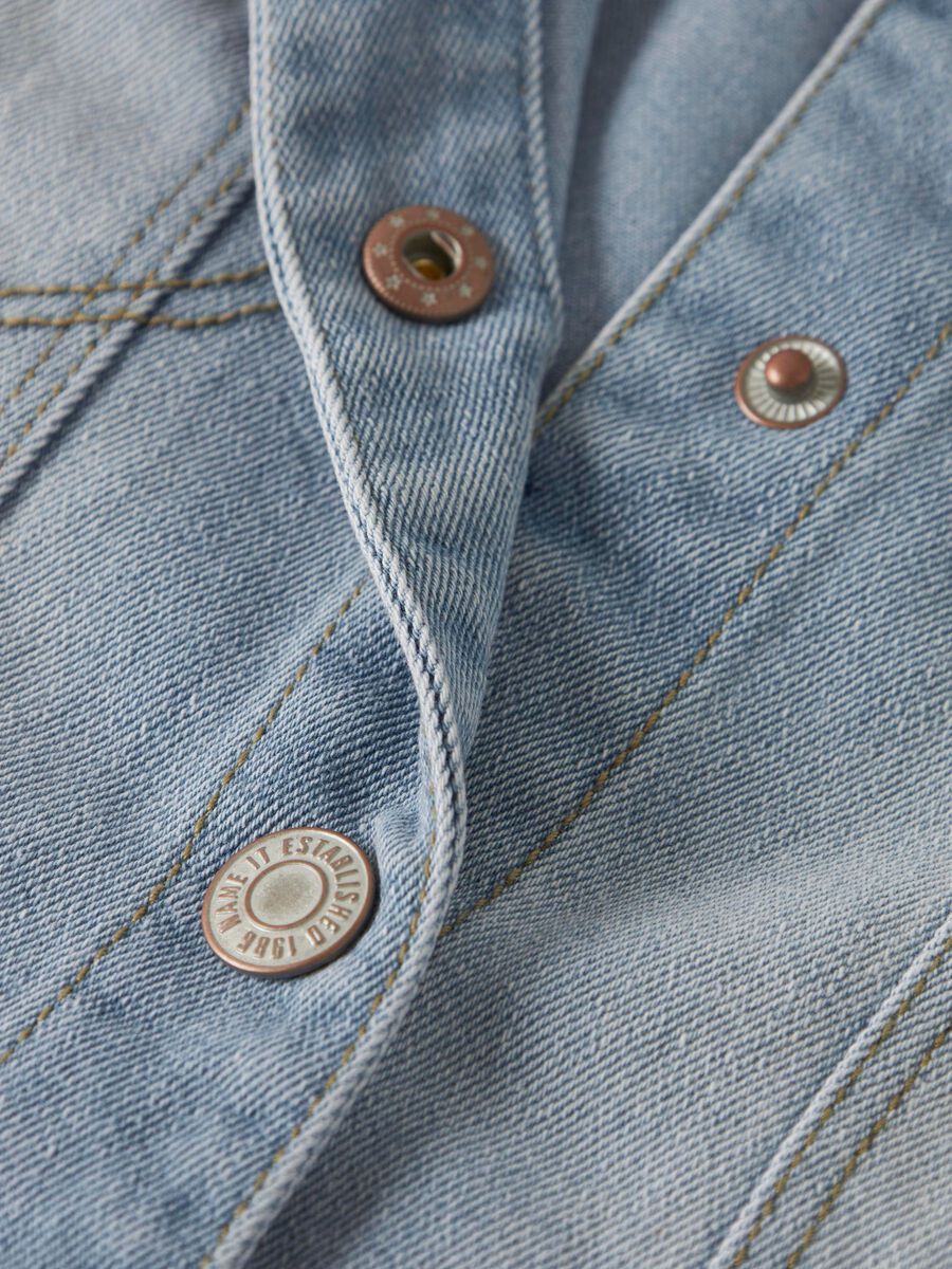 name it LONG SLEEVED DENIM JACKET, Light Blue Denim, highres - 13141427_LightBlueDenim_005.jpg