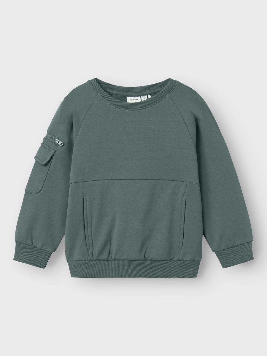 name it REGULAR FIT SWEATSHIRT, Dark Forest, highres - 13236459_DarkForest_003.jpg