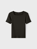 Name it SQUARE NECK T-SHIRT, Black, highres - 13218205_Black_003.jpg