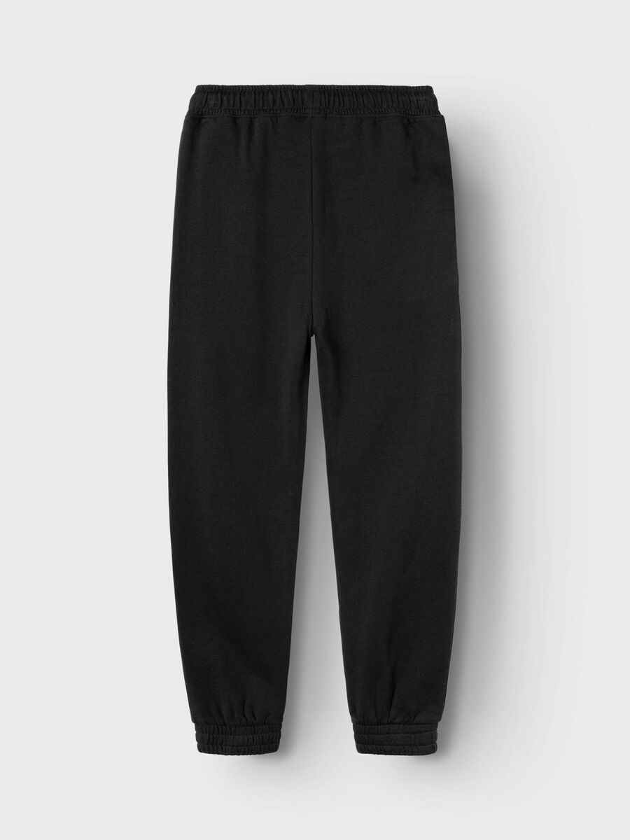 Name it RELAXED FIT SWEAT PANTS, Black, highres - 13234684_Black_002.jpg