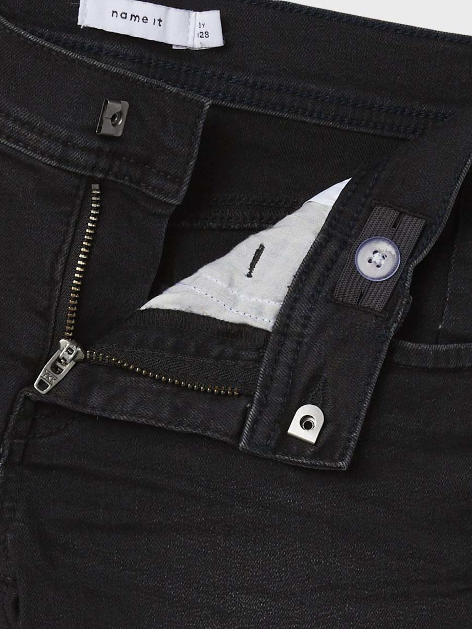 RYAN REGULAR FIT DENIM SHORTS (Grey) from name it kids | Name it®