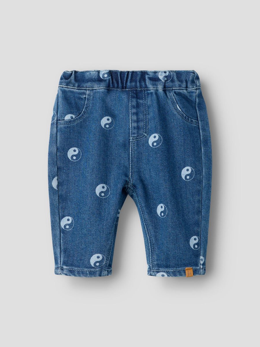 Product carousel image 1 JEANS LOOSE FIT, Dark Blue Denim