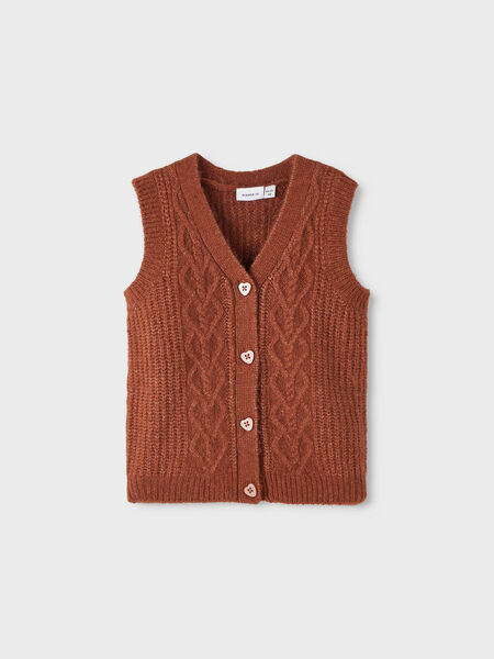 Name it CABLE KNITTED VEST, Arabian Spice, highres - 13209892_ArabianSpice_003.jpg