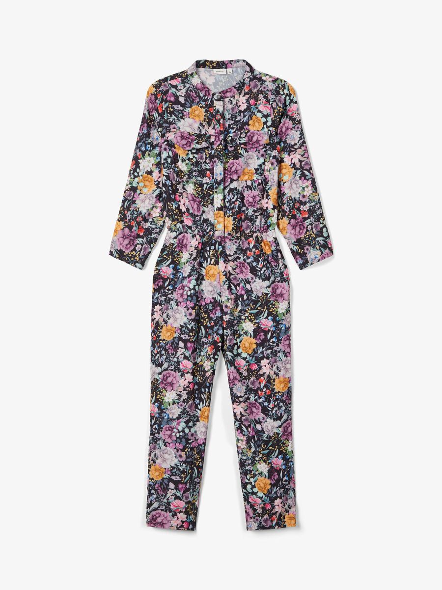 Name it BLOEMENPRINT JUMPSUIT, Black, highres - 13186196_Black_003.jpg