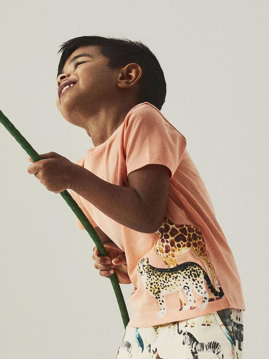 Carousel image - PRINTED T-SHIRT, Papaya Punch | 1