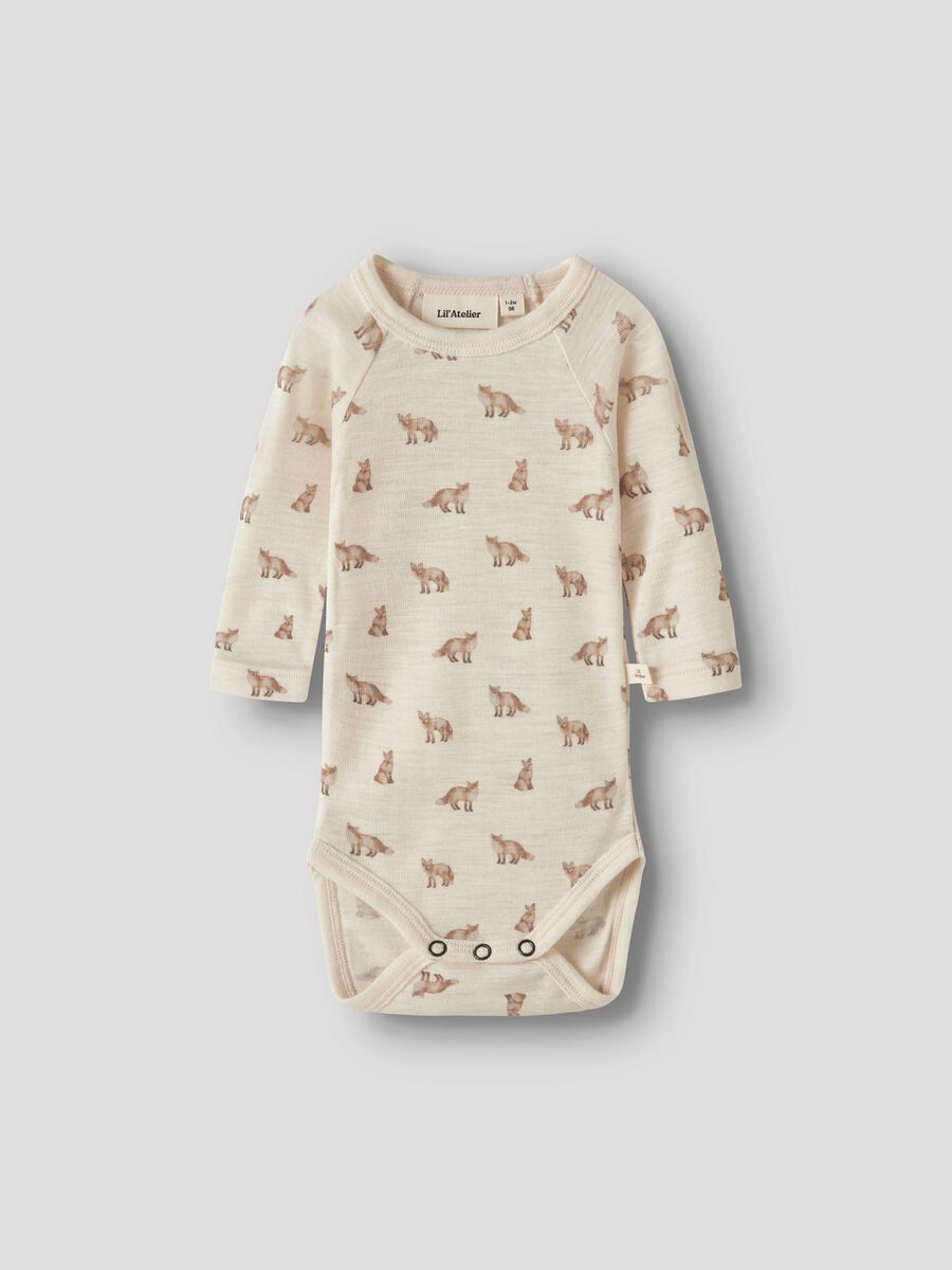 Product carousel image 1 LONG SLEEVED ROMPER, Turtledove