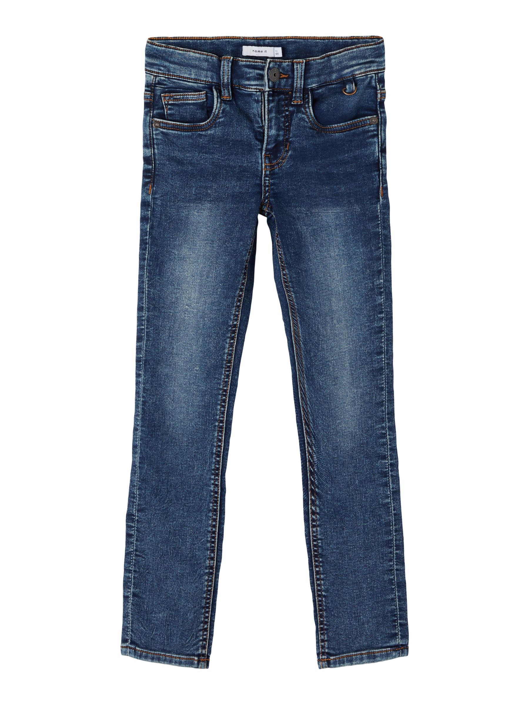 SWEAT DENIM X-SLIM FIT JEANS (Blue 