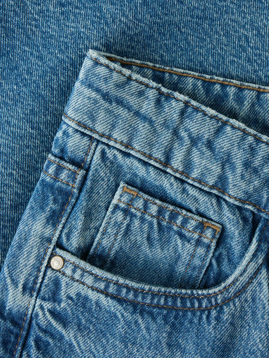 Carousel image - LOOSE FIT JEANS, Medium Blue Denim | 4