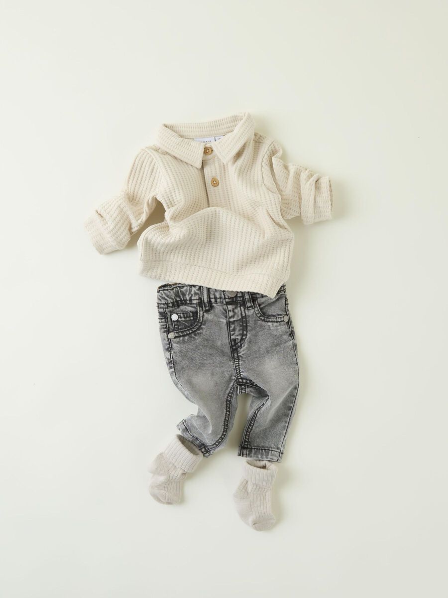 name it REGULAR FIT SWEATSHIRT, Summer Sand, highres - 13238641_SummerSand_008.jpg