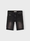 Product image thumbnail 1 SLIM FIT DENIM SHORTS, Black Denim