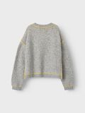 name it LONG SLEEVED KNITTED PULLOVER, Light Grey Melange, highres - 13237314_LightGreyMelange_002.jpg