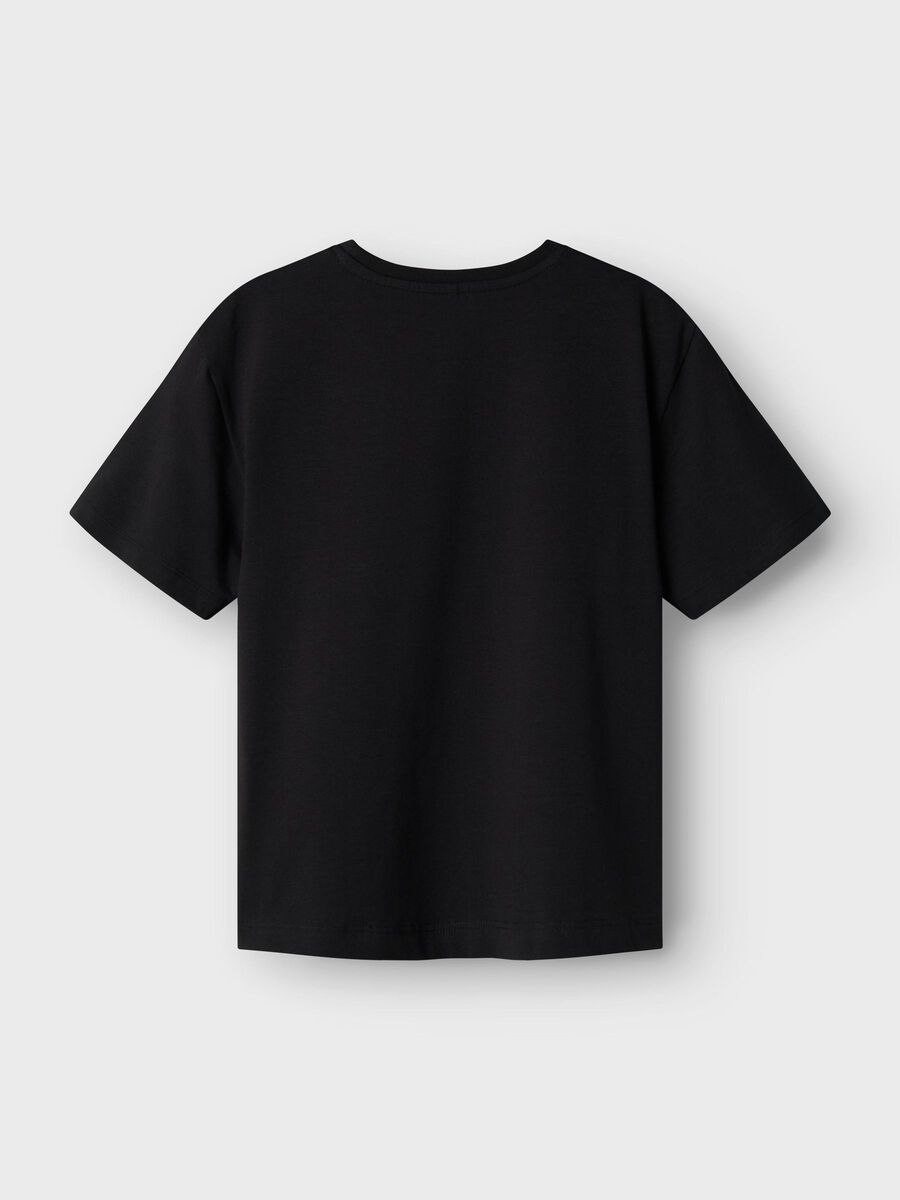 name it REGULAR FIT T-SHIRT, Black, highres - 13236334_Black_002.jpg