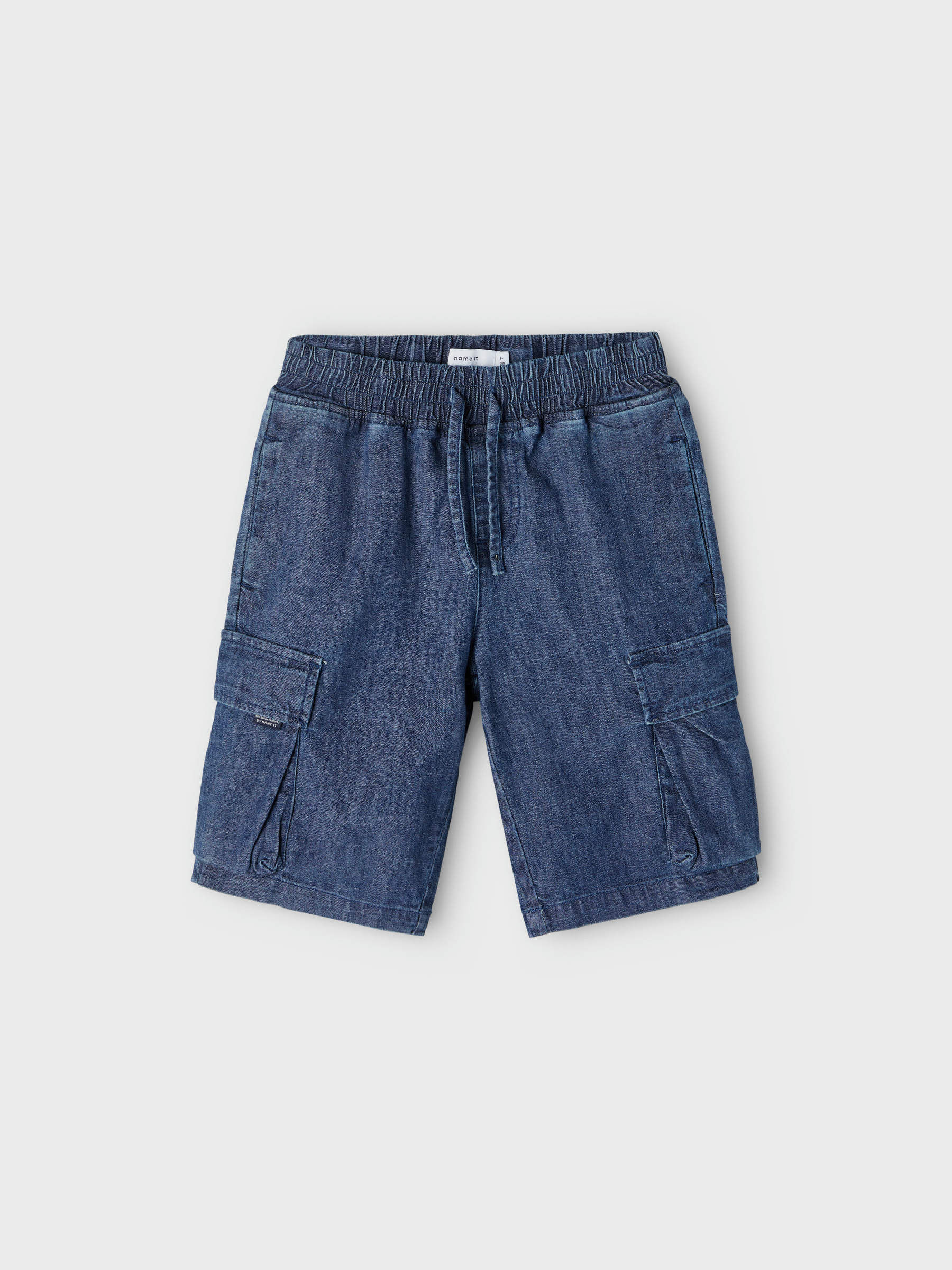 SKATER CARGO DENIM SHORTS (Blue) from 