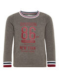 Name it PRINTET SWEATSHIRT, Grey Melange, highres - 13158743_GreyMelange_001.jpg