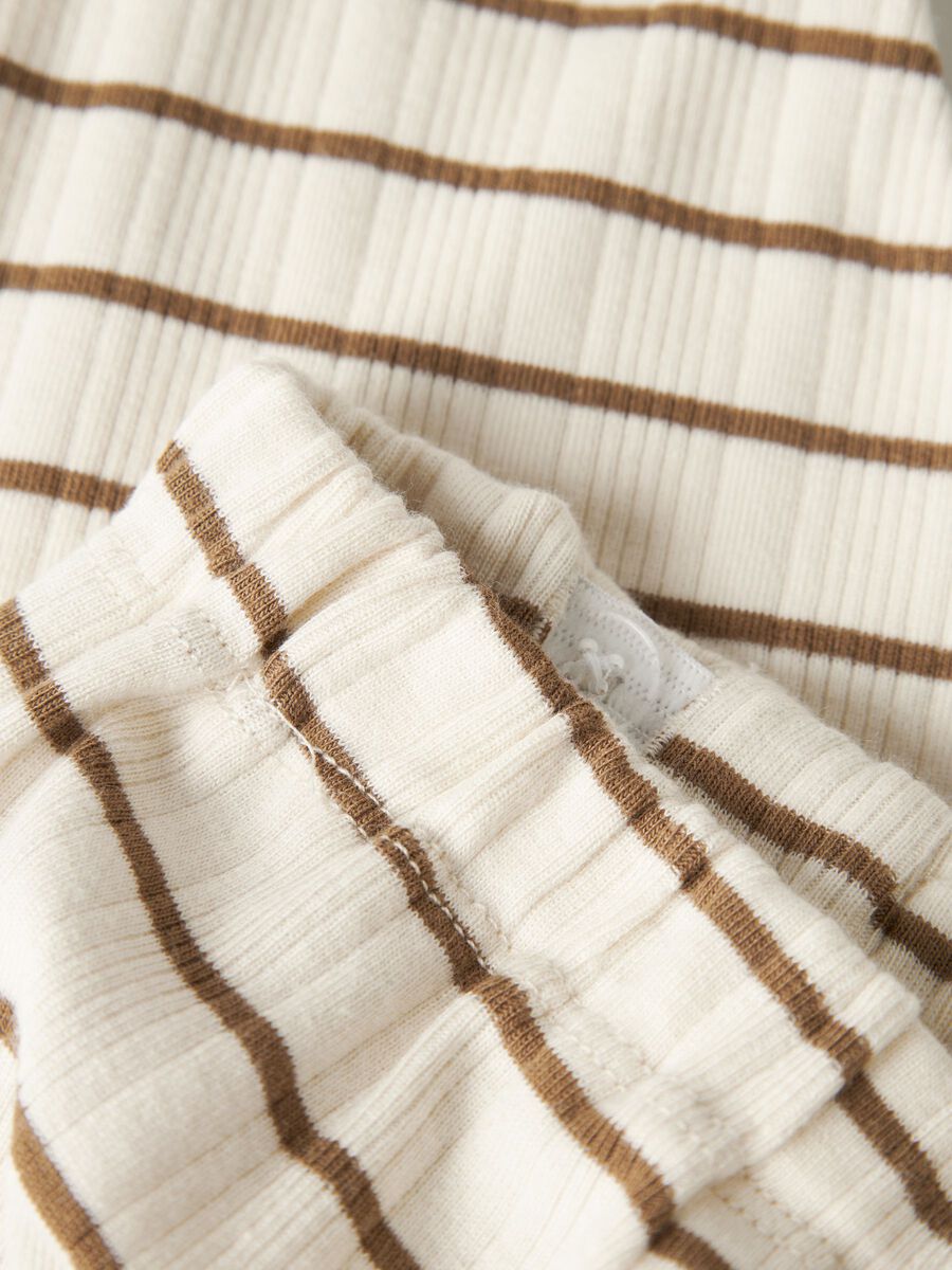Carousel image - ORGANIC COTTON TROUSERS, Turtledove | 3