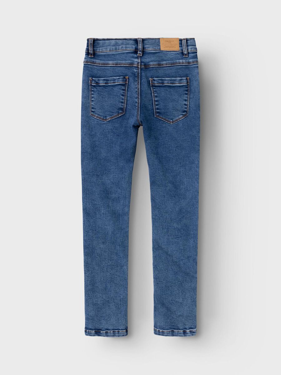 name it SLIM FIT JEANS, Medium Blue Denim, highres - 13232631_MediumBlueDenim_002.jpg