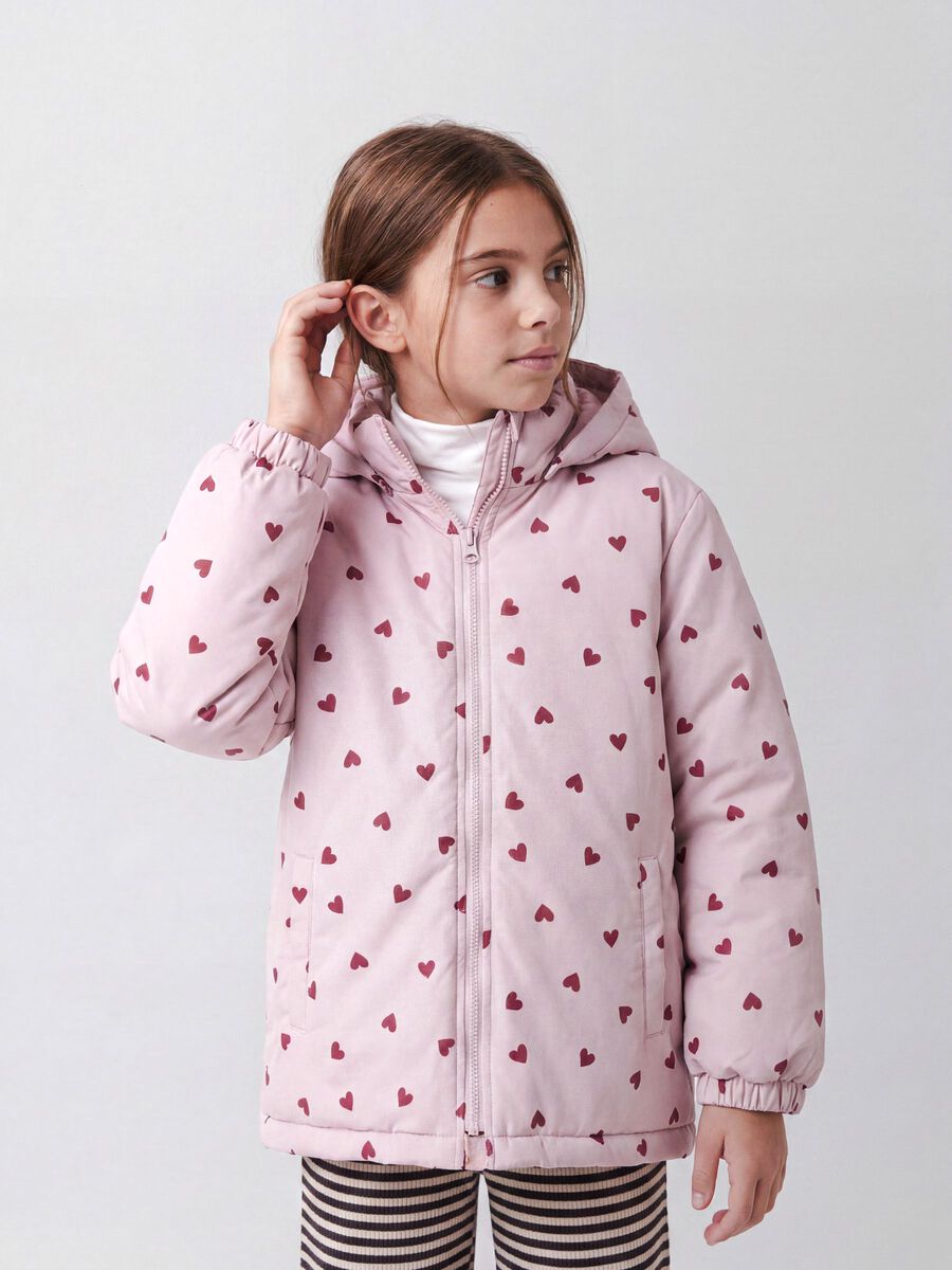 Product carousel image 1 PRINTED JACKET, Violet Ice