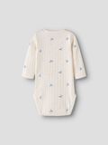 Product image thumbnail - ORGANIC COTTON ROMPER, Antique White | 2