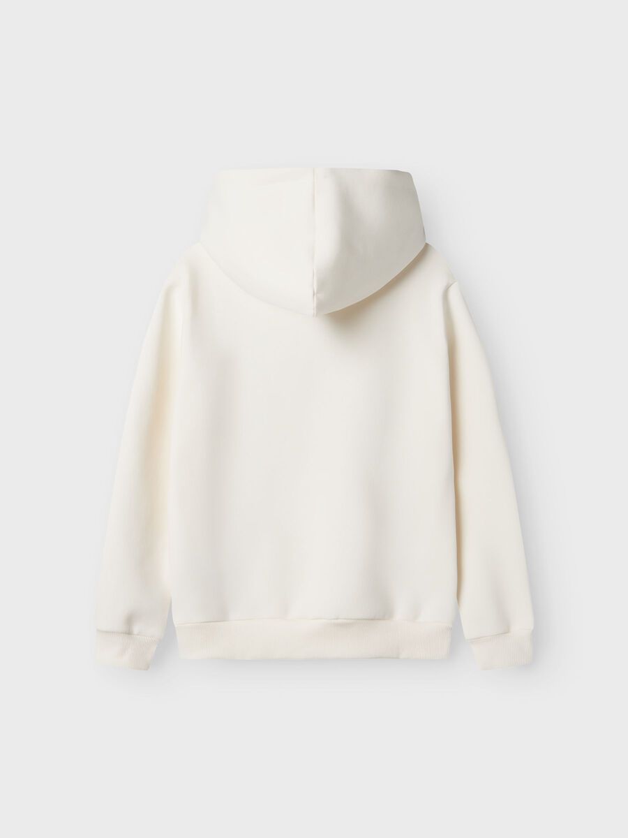 Name it HOODED SWEAT CARDIGAN, White Alyssum, highres - 13234307_WhiteAlyssum_002.jpg