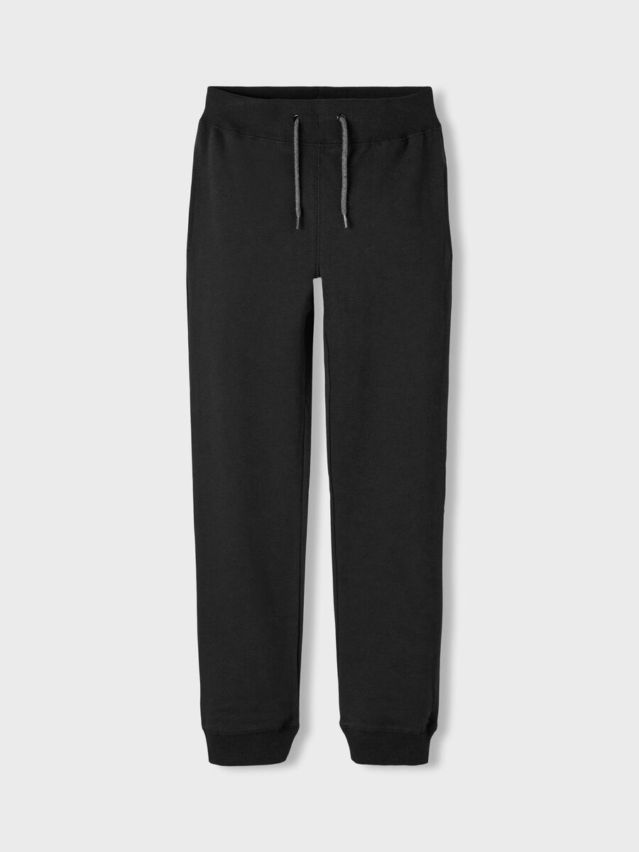 Name it ENSFARVET SWEATBUKSER, Black, highres - 13153684_Black_003.jpg