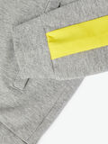 Name it PANEL STRIPE ZIP-UP HOODIE, Grey Melange, highres - 13171475_GreyMelange_006.jpg