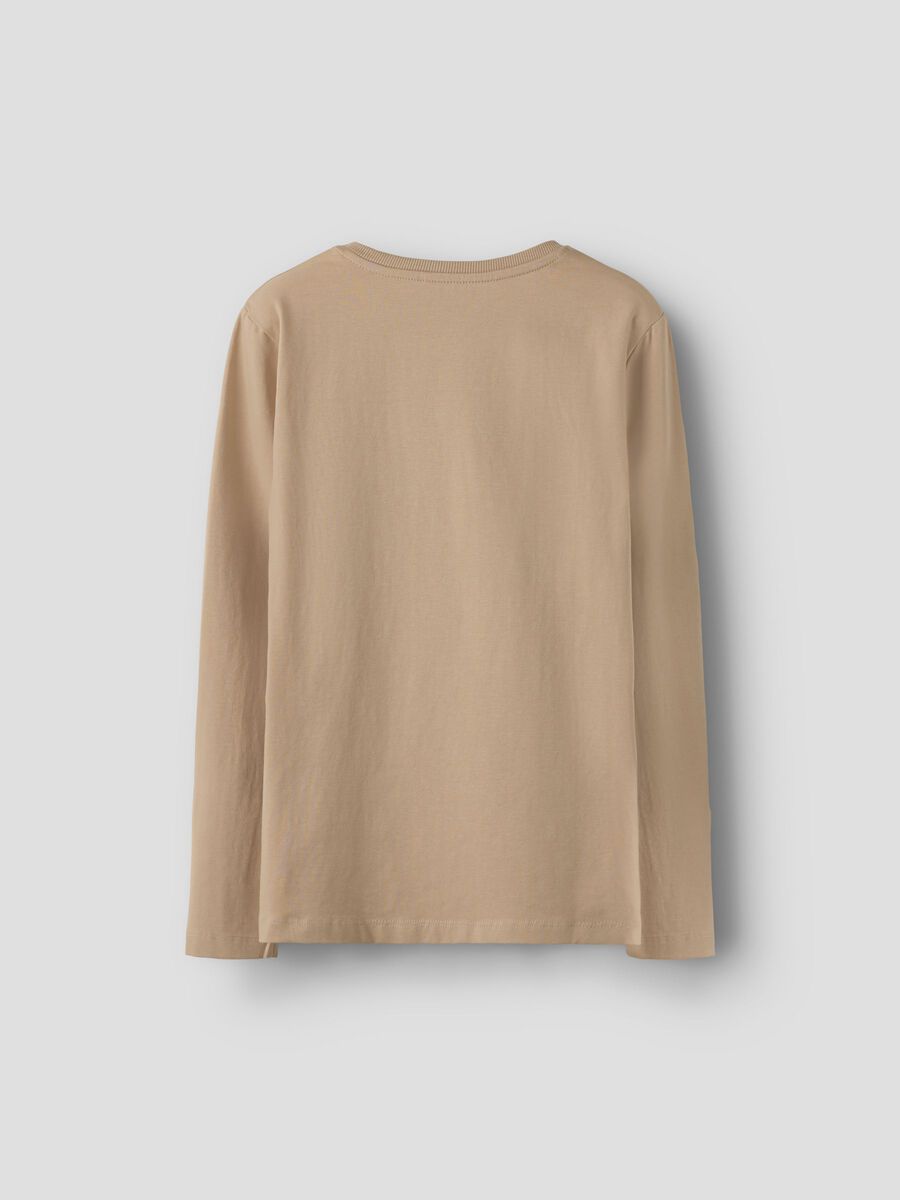 Product carousel image 2 PRINTED LONG SLEEVED TOP, Sesame
