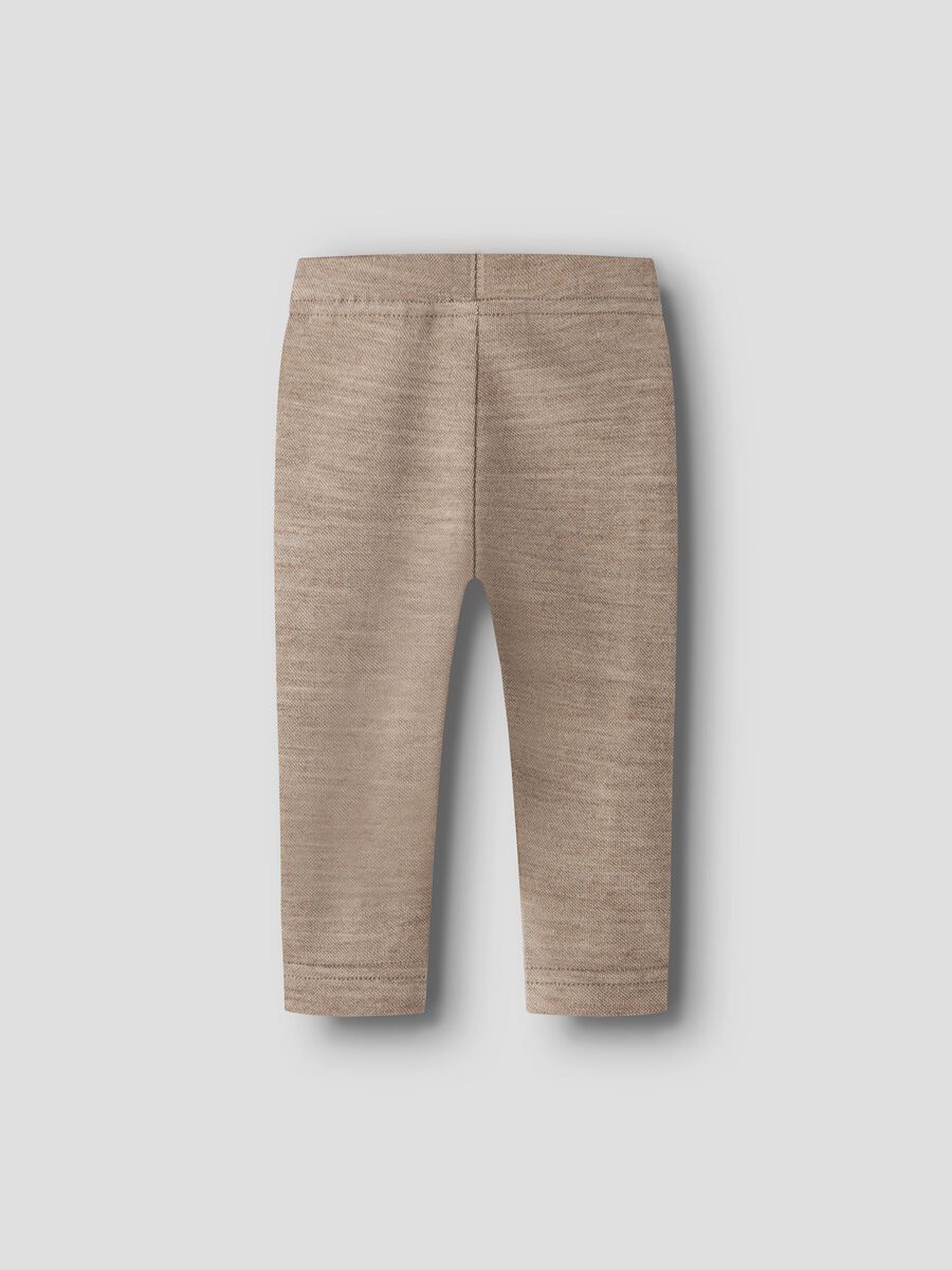 Product carousel image 2 SLIM FIT LEGGINGS, Sepia Tint