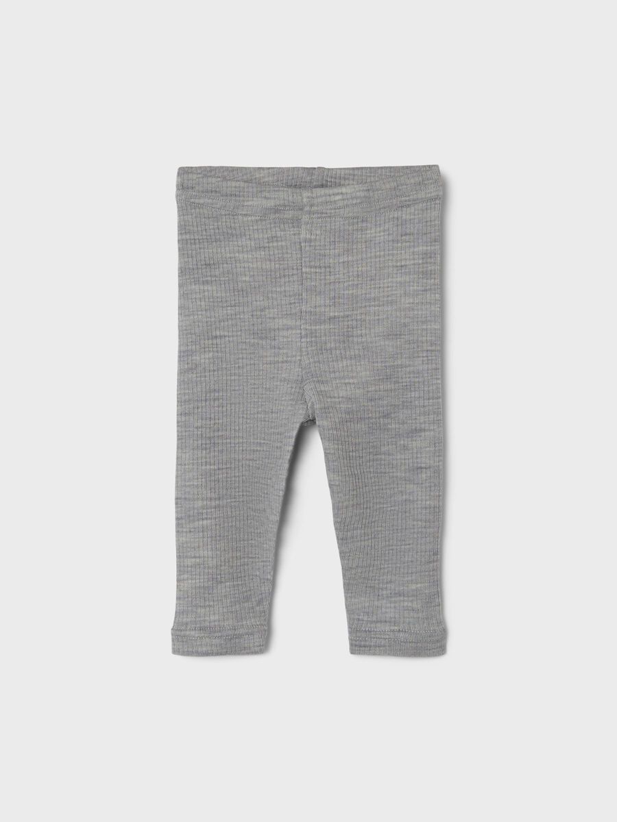 name it MERINO WOOL LEGGINGS, Grey Melange, highres - 13229604_GreyMelange_003.jpg