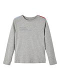 Name it REGULAR FIT LONG SLEEVED TOP, Grey Melange, highres - 13209294_GreyMelange_001.jpg