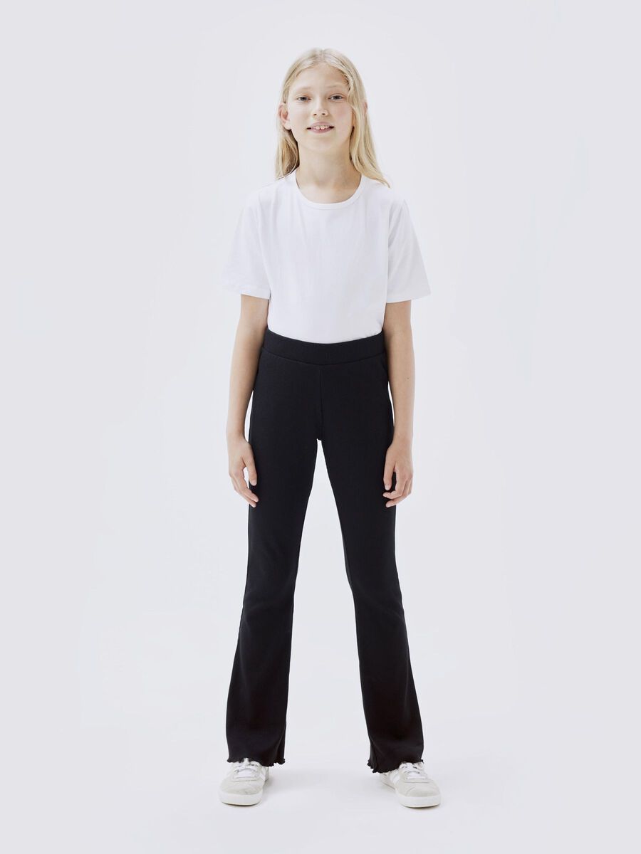 name it BOOT-CUT TROUSERS, Black, highres - 13204834_Black_007.jpg