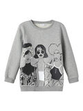 Name it FLICKOR SWEATSHIRT, Grey Melange, highres - 13207581_GreyMelange_001.jpg