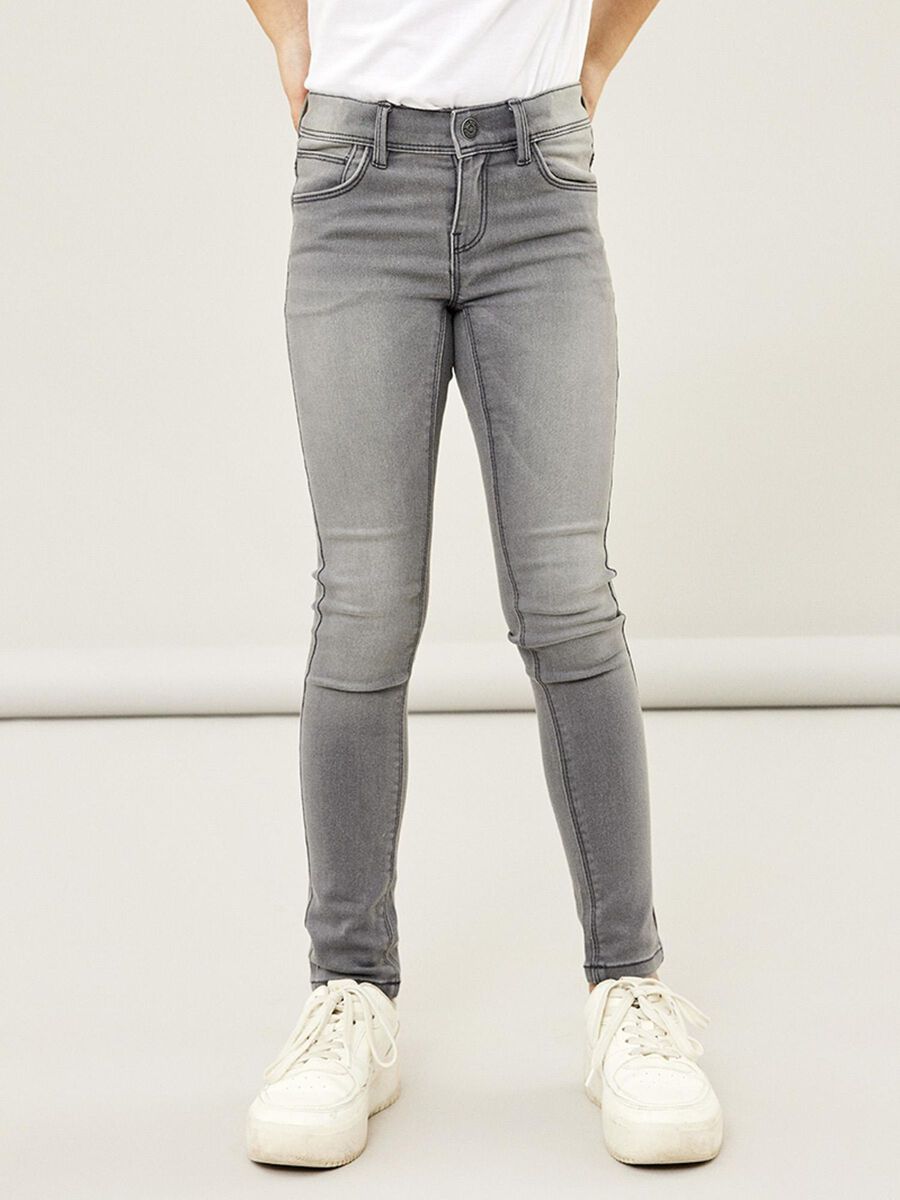 FIT | IT® | NAME - Grey JEANS Girls\' Italy SKINNY