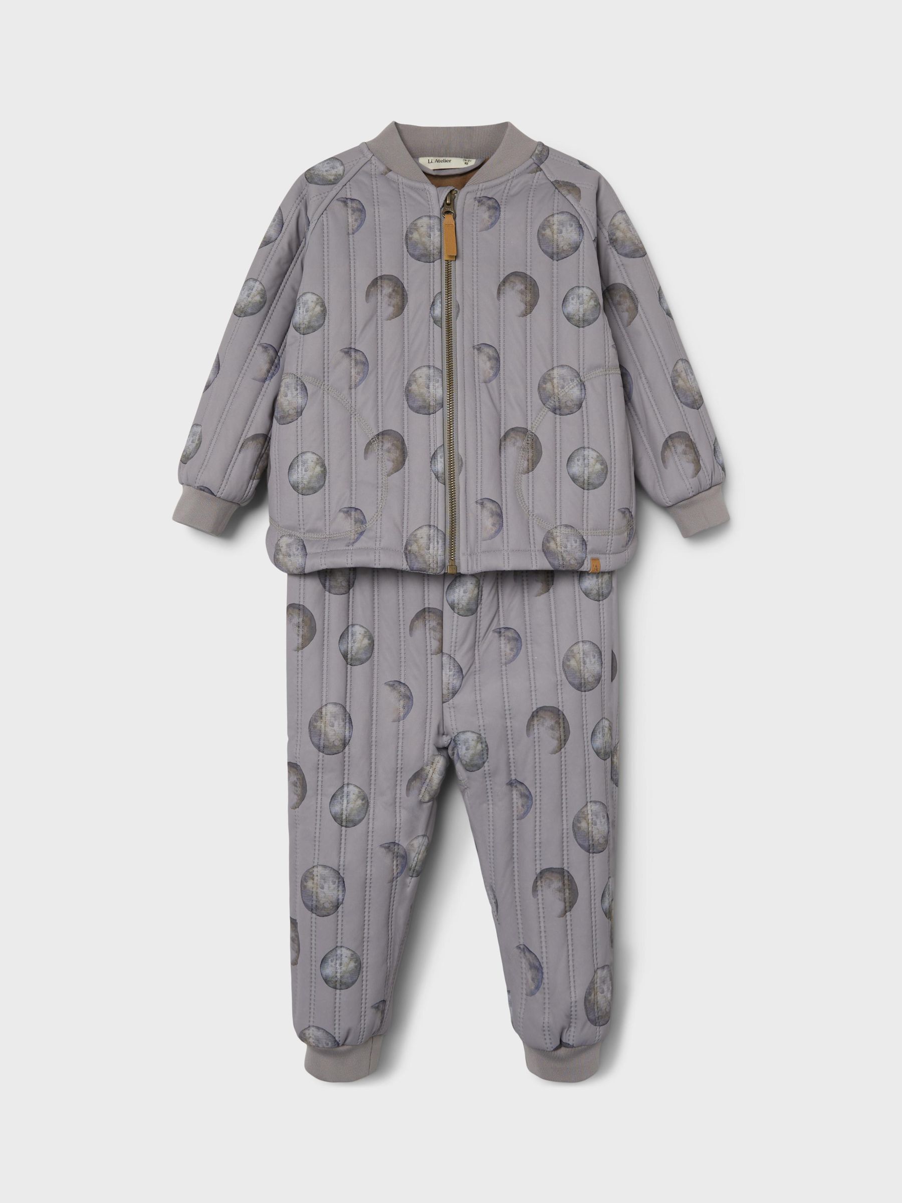 Gewatteerde pyjama top baby