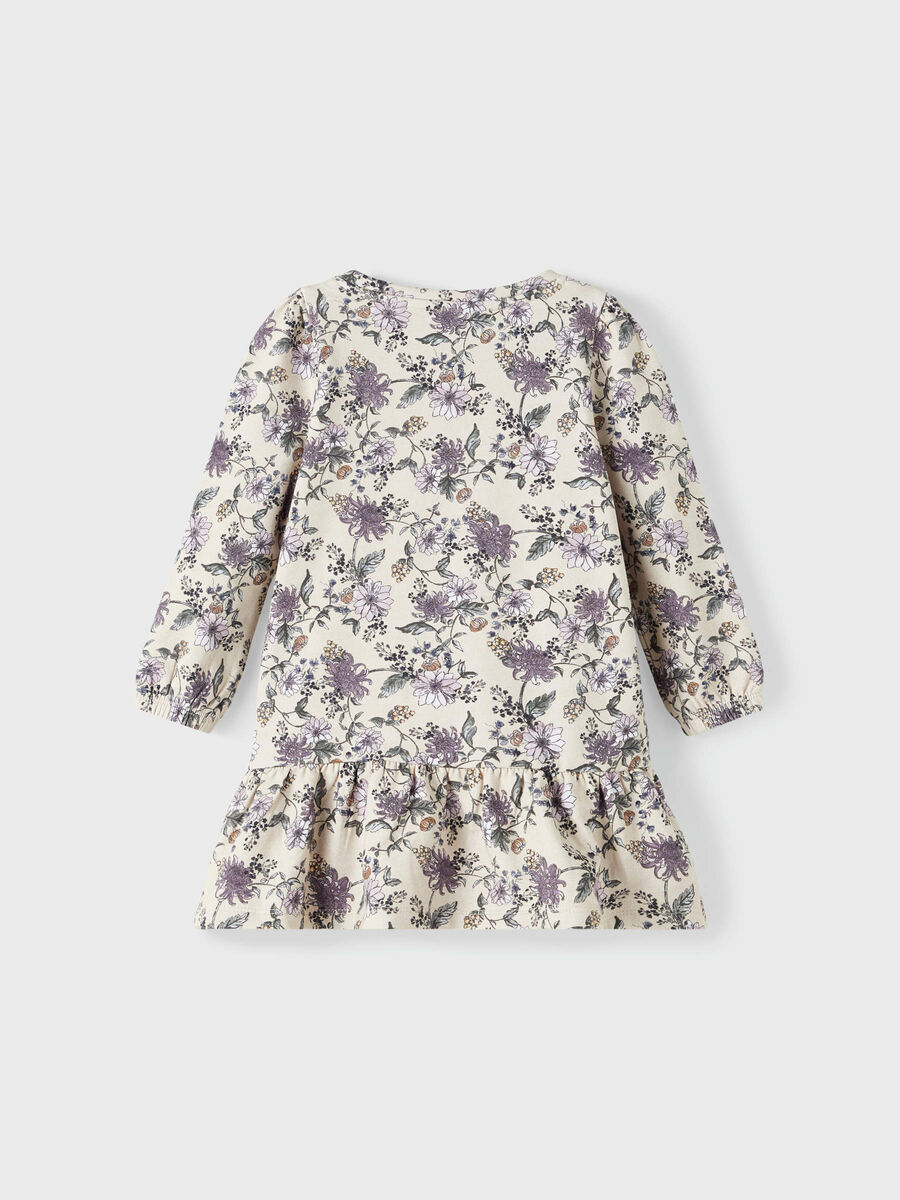 name it ALL OVER PRINTED SWEAT DRESS, Peyote Melange, highres - 13196268_PeyoteMelange_002.jpg