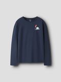 Product image thumbnail 1 TRYCKT L&Aring;NG&Auml;RMAD TOPP, Navy Blazer