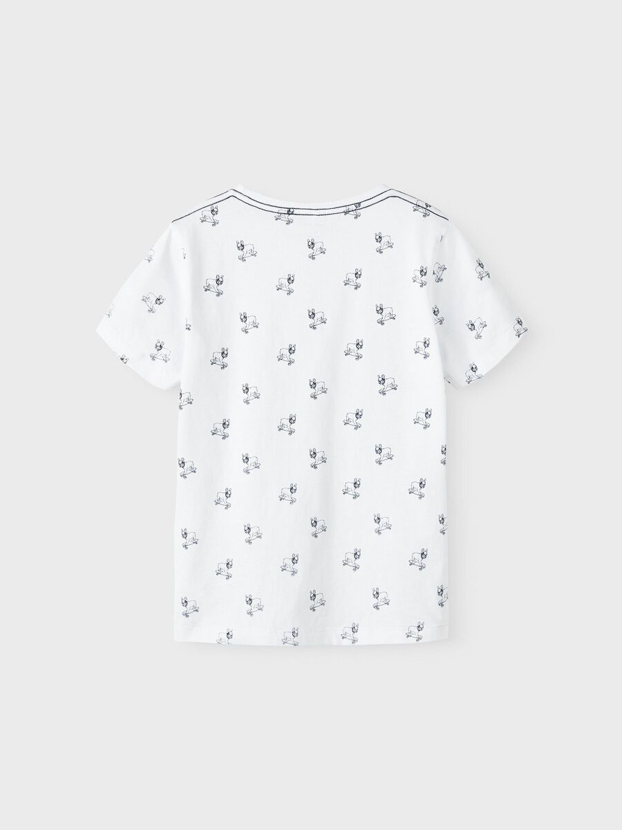 name it Z NADRUKIEM T-SHIRT, Bright White, highres - 13242449_BrightWhite_002.jpg