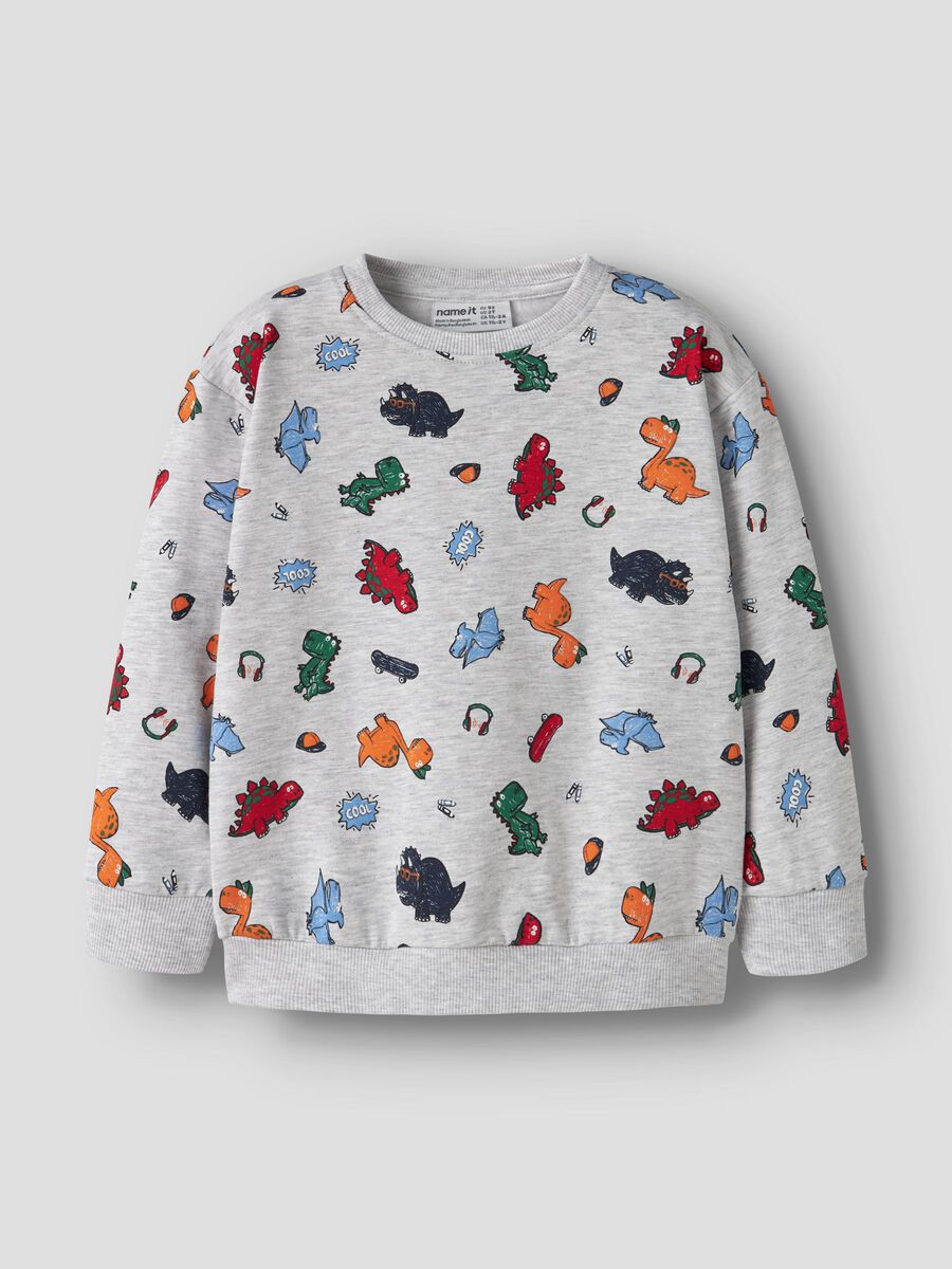 Carousel image 1 REGULAR FIT SWEATSHIRT, Light Grey Melange